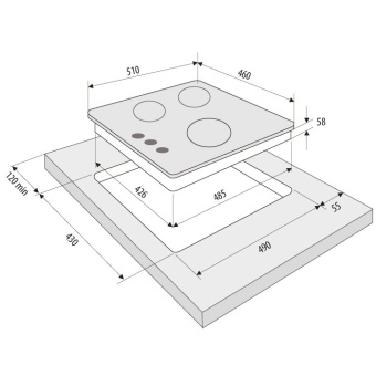 Детальное фото товара: Krona FIERO 45 BL