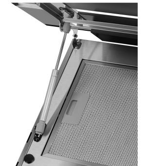 Детальное фото товара: Maunfeld MERSEY 60 нержавеющая сталь/черное стекло