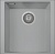 Фото товара: Rivelato STRIA SR-4134 grigio puro, мойка, керамика, серый