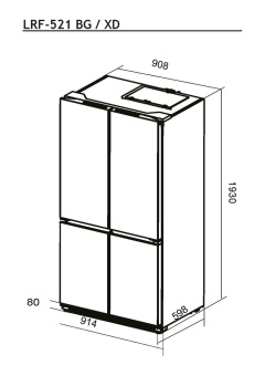 Детальное фото товара: Ledum LRF-521 XD
