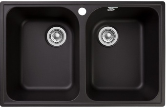 Детальное фото товара: GranFest QUARZ GF-Z15, мойка, гранит, черный