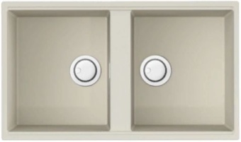 Детальное фото товара: Omoikiri Kitagawa 83-2-U-WH, мойка, керамика, белый
