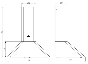 Детальное фото товара: Elikor Fleur 60П-400-П3Л белый