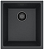 Фото товара: ALVEUS OMNI 10 GRANITAL DEEP BLACK-G90 BE, мойка, гранит, темно-черный (в комп. с сифоном 1148151)