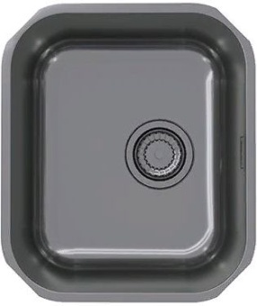 Детальное фото товара: ALVEUS VARIANT MONARCH 40 ANTHRACITE, мойка, нержавеющая сталь, антрацит