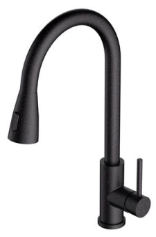 Детальное фото товара: ALVEUS PRIMROSE PS CARBON G91, смеситель, гранит, карбон