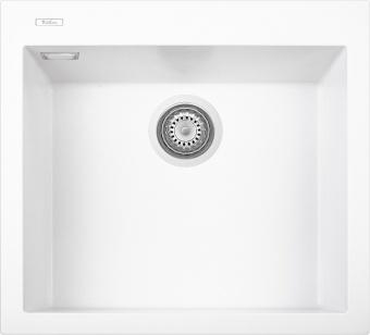 Детальное фото товара: Rivelato ZENO ZN-5650 bianco latte, мойка, керамика, белый