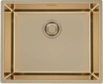 Детальное фото товара: ALVEUS KOMBINO 50 MONARCH BRONZE SAT-90, мойка, нержавеющая сталь, бронза