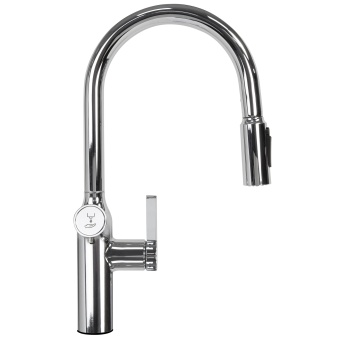 Детальное фото товара: Zigmund & Shtain ZS 2500, смеситель, нержавеющая сталь