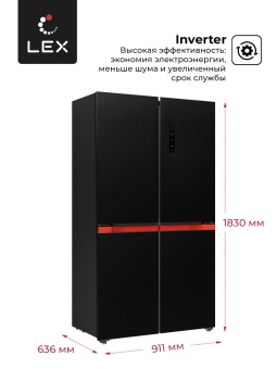 Детальное фото товара: LEX LCD505BlOrID