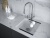 Paulmark LUMI 41UNI, мойка, гранит, бежевый Детальное фото товара: Paulmark LUMI 41UNI, мойка, гранит, бежевый