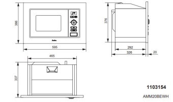 Детальное фото товара: Hansa AMM20BEWH