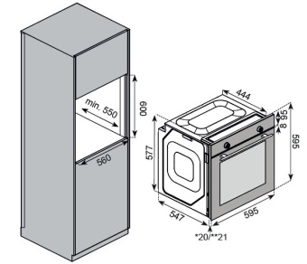 Детальное фото товара: Kuppersberg SR 610 C Bronze
