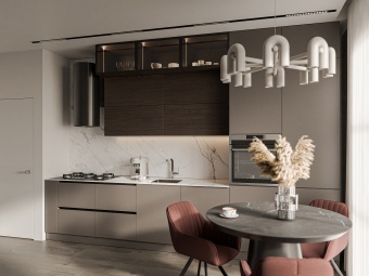 Детальное фото товара: Rivelato RINOX 4444 UN PVD black, мойка, нержавеющая сталь, черный