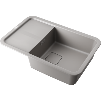 Детальное фото товара: Omoikiri Tasogare 78-GR, мойка, гранит, leningrad grey