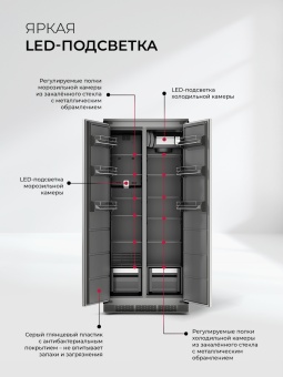 Детальное фото товара: LEX LBI400SB Grey
