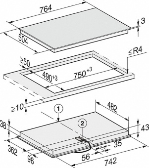 Детальное фото товара: Miele KM6522 FR
