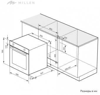 Детальное фото товара: MILLEN MEO 6004 BL