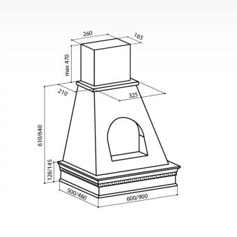 Детальное фото товара: LEX ANCONA 900 WHITE