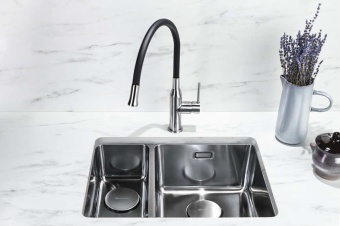 Детальное фото товара: Omoikiri Tadzava 58-2-U/I-L-IN, мойка, нержавеющая сталь, чаша слева