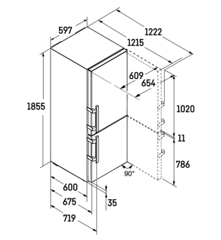 Детальное фото товара: Liebherr CNc 5213-20 001 Pure NoFrost EasyFresh