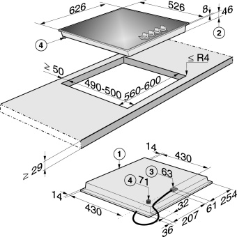 Детальное фото товара: Miele KM 3010