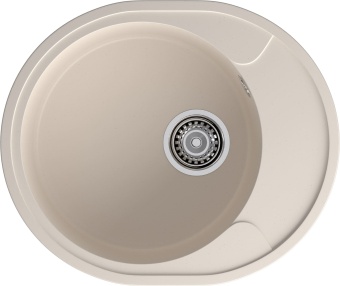 Детальное фото товара: GranFest URBAN GF-UR-857L, мойка, гранит, белый