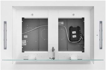 Детальное фото товара: AKPO WK-9 Manado glass 90 см. белый