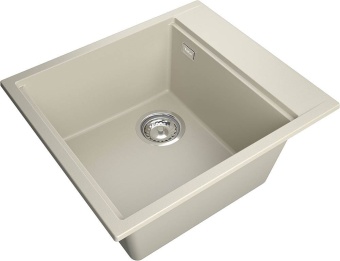 Детальное фото товара: Rivelato TESORO TR-455-L beige scuro, мойка, гранит, тёмно-бежевый