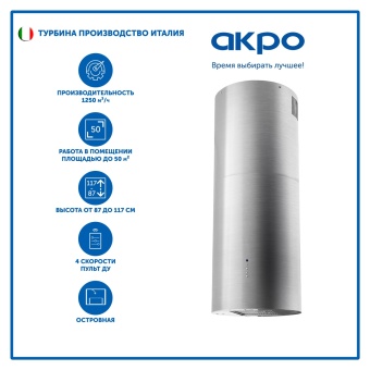 Детальное фото товара: AKPO WK-10 Balmera 40 см, нержавеющая сталь