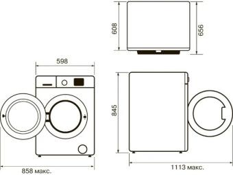 Детальное фото товара: Krona RHENE MAX WHITE 1400 9K WM
