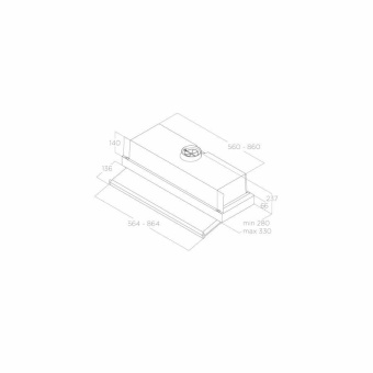 Детальное фото товара: ELICA CIAK 2.0 GR/A/90