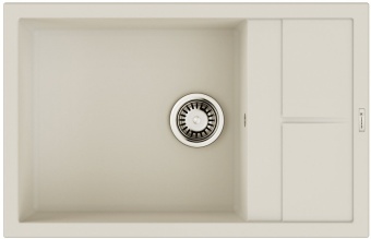Детальное фото товара: Omoikiri Sumi 78A-LB-WH, мойка, гранит, белый