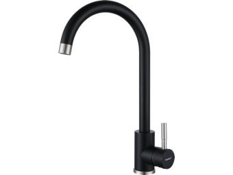 Детальное фото товара: GranFest GF-Z-5410, смеситель, гранит, черный