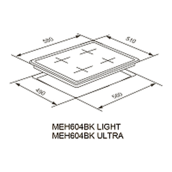 Детальное фото товара: MEFERI MEH604BK LIGHT