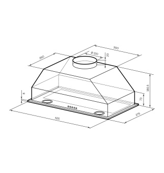 Детальное фото товара: LEX GHOST G 600 BLACK