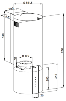 Детальное фото товара: Kuppersberg WL-MOTUBA 35 X