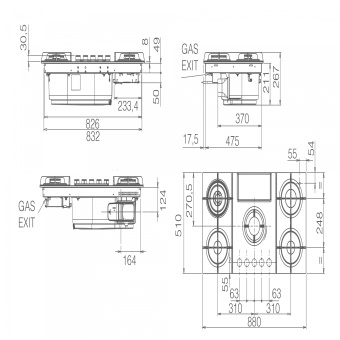 Детальное фото товара: ELICA NIKOLATESLA FLAME EVO BL/A/88