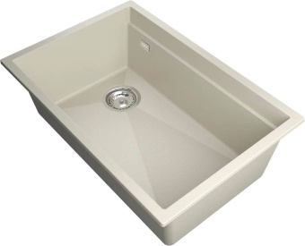 Детальное фото товара: Rivelato LINO LN-654-L beige scuro, мойка, гранит, тёмно-бежевый