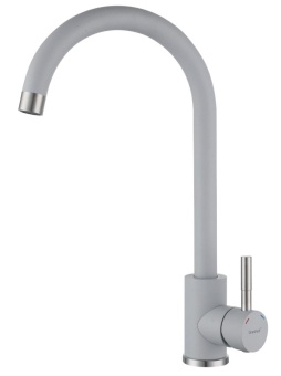 Детальное фото товара: GranFest GF-Z-5410, смеситель, гранит, серый