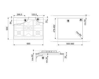 Детальное фото товара: Smeg SRV876POGH