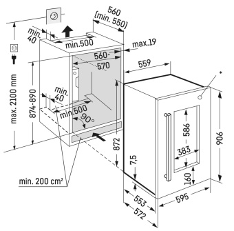 Детальное фото товара: Liebherr EWTdf 1653-26 001 Vinidor