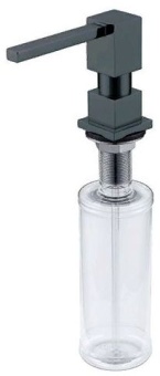 Детальное фото товара: ALVEUS KORK 0,5L ANTHRACITE, дозатор для моющего средства, антрацит