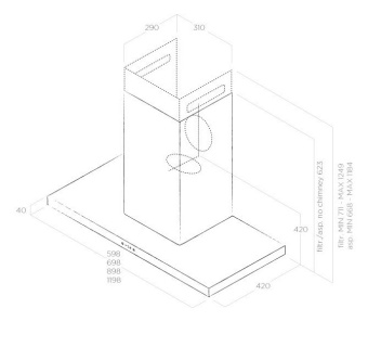Детальное фото товара: ELICA THIN IX/A/70
