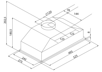 Детальное фото товара: Krona KATE 600 BLACK PB V2