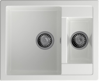 Детальное фото товара: GranFest QUADRO GF-Q-610 K, мойка, мрамор, иней