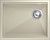 Фото товара: Rivelato LINO LN-554-R beige scuro, мойка, гранит, тёмно-бежевый
