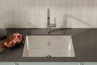 Детальное фото товара: Rivelato RINOX 5444 UN INOX, мойка, нержавеющая сталь