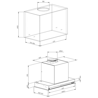 Детальное фото товара: Kuppersberg INBLADE 60 B
