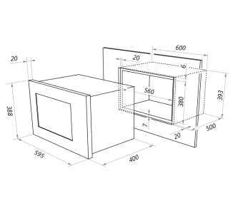 Детальное фото товара: Maunfeld MBMO.25.8S